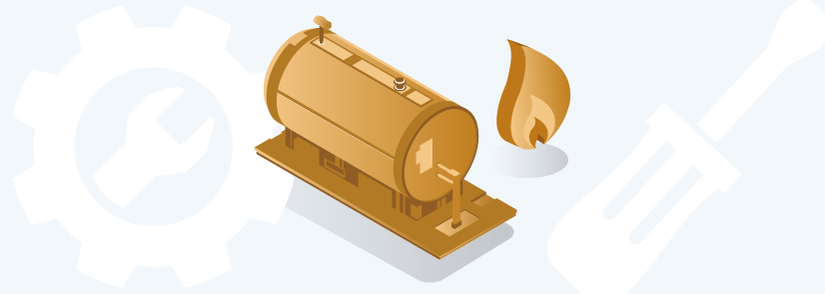 installation d'une citerne de gaz
