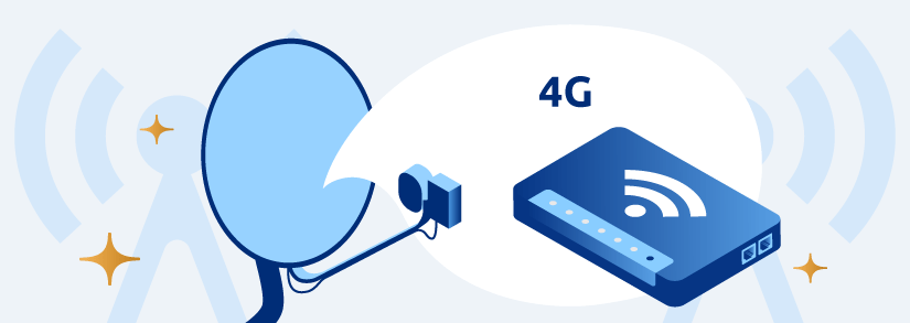 Internet without fixed line