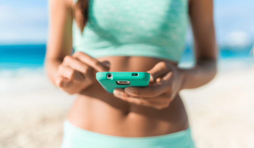smartphone-plage