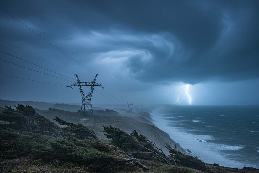 La tempête Goretti arrive : liste des départements où le réseau électrique est placé en alerte maximale