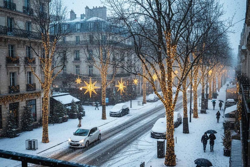 Météo à Noël : la carte de France des départements qui auront de la neige en plaine (dernière prévision)