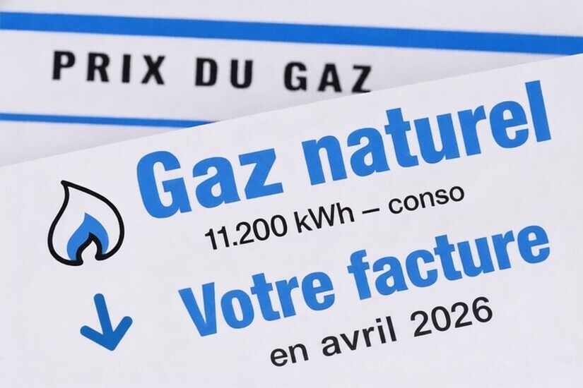Officiel : le prix du gaz baisse très légèrement au 1er avril (avant l'explosion historique de mai ?)