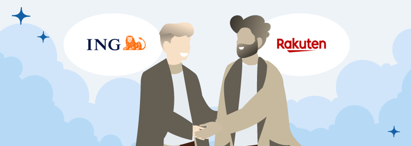 Jusqu'à 180€ à gagner grâce au partenariat exclusif entre Rakuten et ING