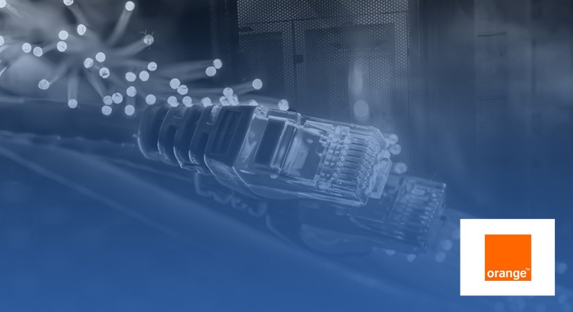 Orange fibre adsl