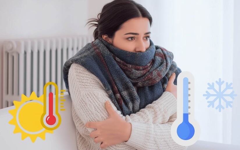 Il fait plus froid chez vous qu'à l'extérieur ? Ne montez pas le thermostat, faites plutôt ceci