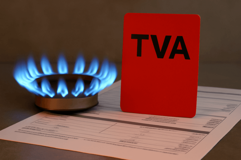 tva facture gaz